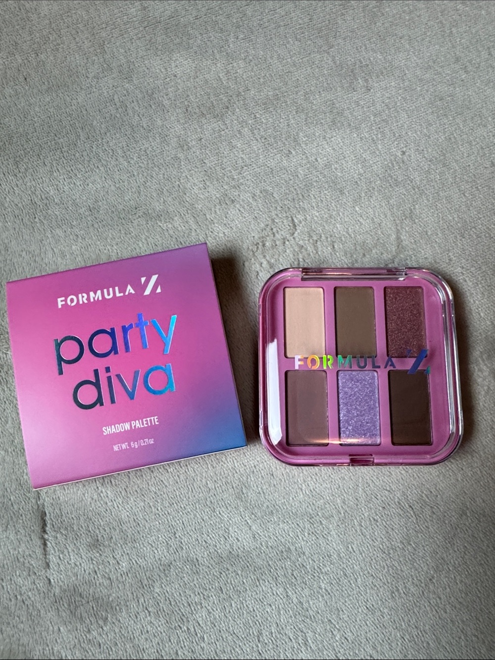 Formula Z Party Diva Eyeshadow Palette - Pink & Purple Shades